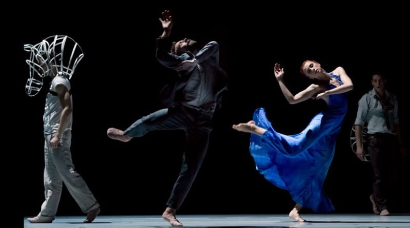 Photo: Jon Vallejo & Elena Vostrotina - Im anderen Raum Choreography by Pontus Lidberg Photo by Ian Whalen - semperoper-ballett-audition