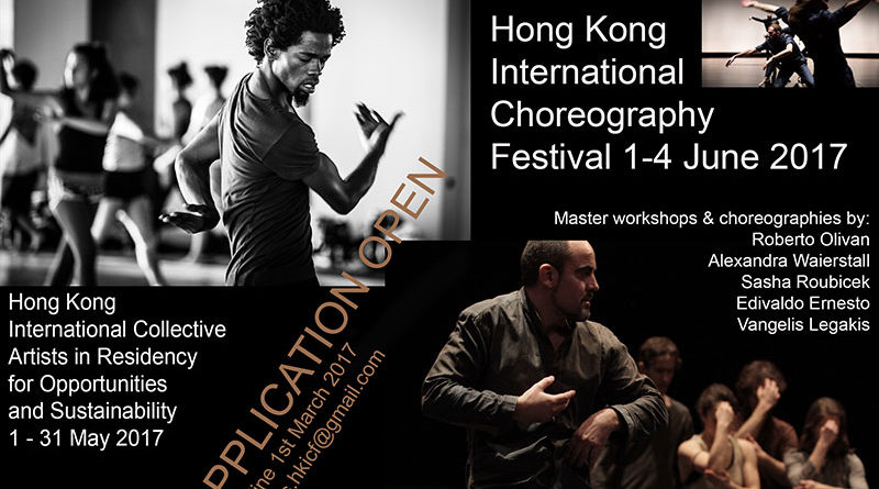 Residency and Master Dance Workshops at Hong Kong International Collective Artist in Residency