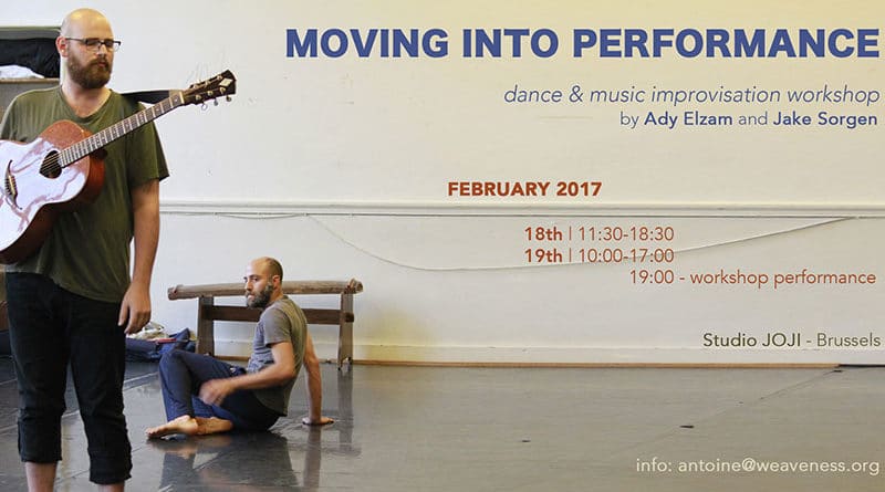 MOVING INTO PERFORMANCE - Dance & Music Improvisation Workshop