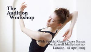 The Audition Workshop-London with​ Carys Staton