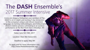 The DASH Ensemble Summer Intensive