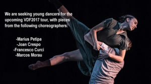 València Dancing Forward is seeking dancers for VDF2017