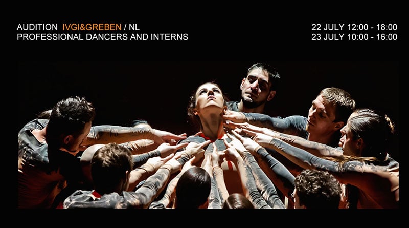 IVGI & GREBEN are Looking for 7 Dancers for a New Dance Production