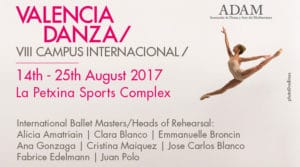 VIII International Ballet Campus in Valencia, Spain