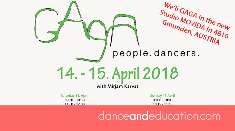 14.-15.April 2018 GAGA with MIRJAM KARVAT