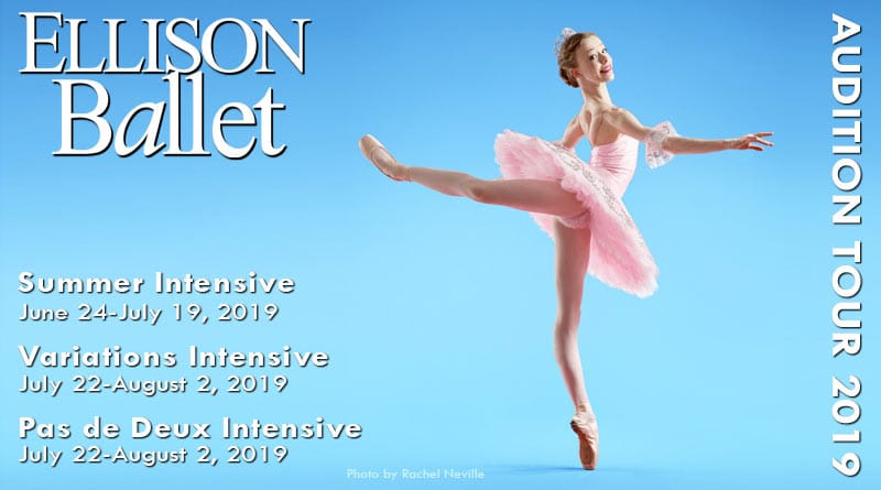 Ellison Ballet 2019 Audition Tour