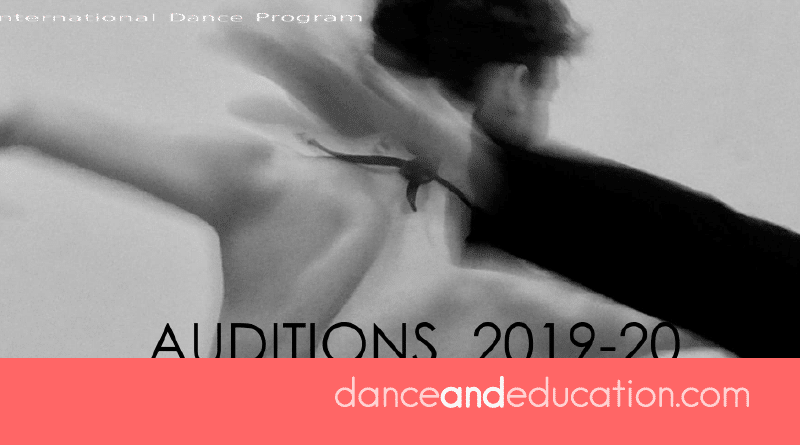 AUDITIONS 2019/ 20 ARTDance, International Dance Program BARCELONA