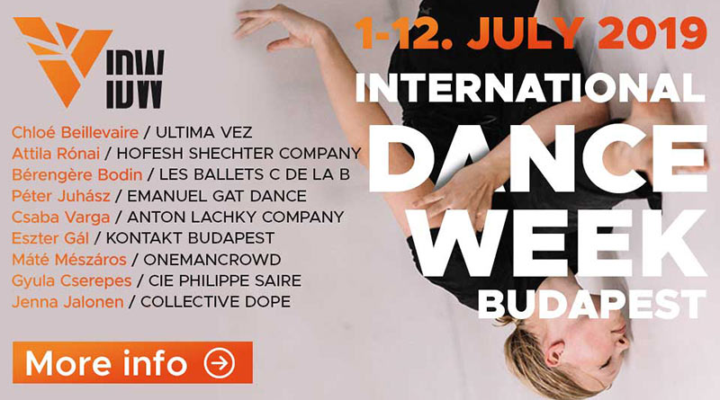 INTERNATIONAL DANCE WEEK BUDAPEST 2019