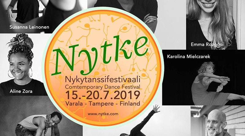 Nytke Contemporary Dance Festival 15.-20.7.2019 Tampere, Finland