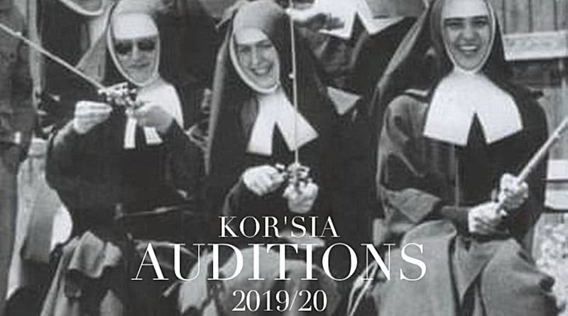 KOR'SIA is Looking for Experienced Female/Male Dancers for a New Creation in 2020
