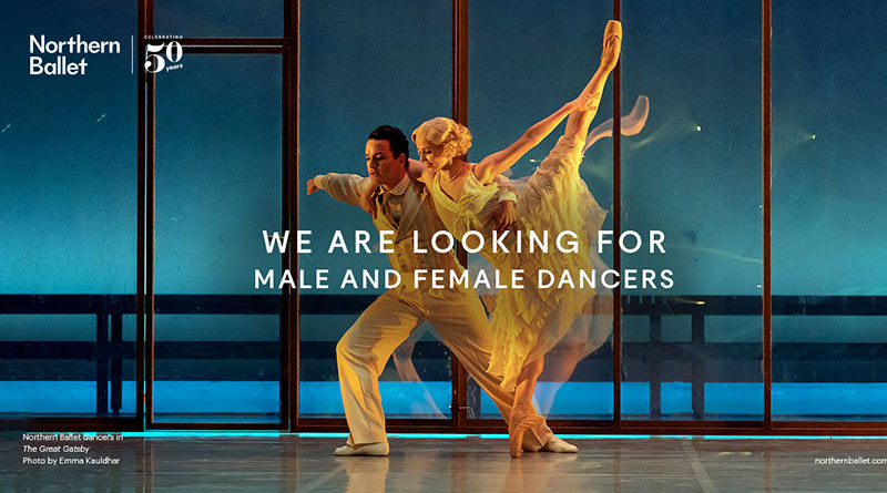 Northern Ballet is Looking for Male and Female Dancers