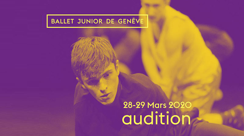 Audition for Ballet Junior de Genève 2020-2021