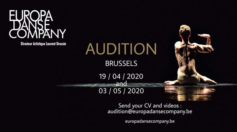 Audition for Europa Danse Company junior ballet
