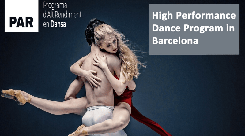 Auditions (onsite or virtual) for a High Performance Dance Program