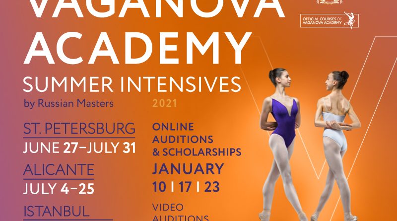 Auditions 2021 for Vaganova Academy Summer Intensives by Russian Masters