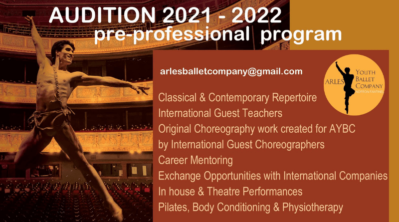 Arles Youth Ballet Company - Auditions