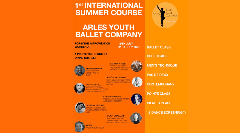 1st International Summer Course - Arles Youth Ballet Company