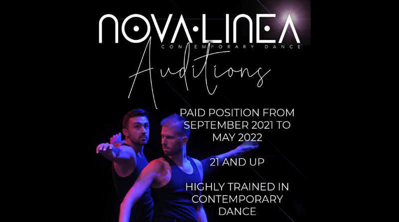 Nova Linea Contemporary Dance is Looking for Dancers for their Inaugural Season 2021/22