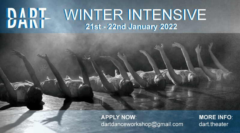 DART WINTER INTENSIVE WORKSHOP 21st and 22nd of January 2022