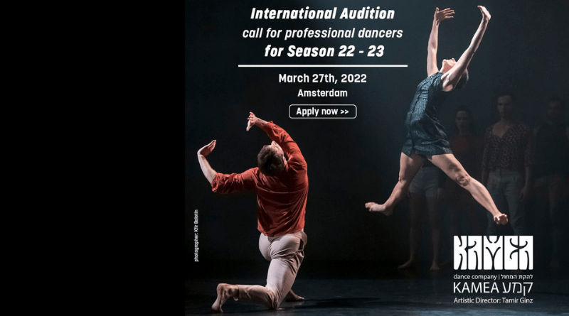 KAMEA Dance Company is Looking for Male and Female Dancers for the 2022-23 Seasons