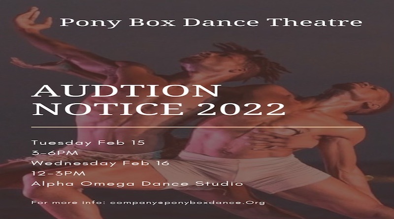 Pony Box Dance is Looking for Male Dancers au di tions