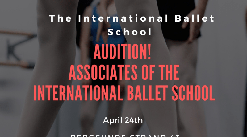 Audition to become a Associate Pre Professional of The International Ballet School Stockholm