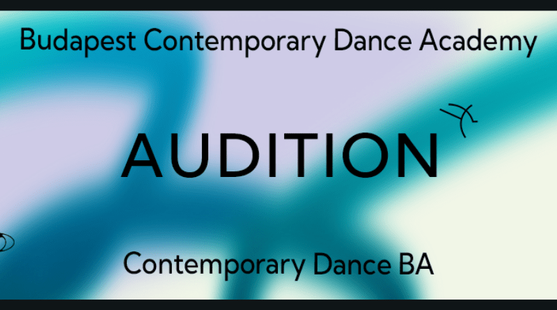 Budapest Contemporary Dance Academy - Online Pre Audition