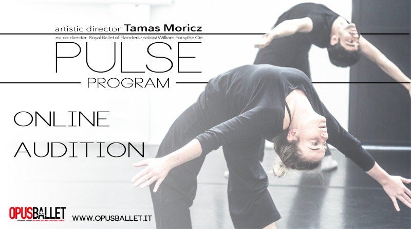 NEW ONLINE AUDITION FOR ADMISSION TO THE PULSE CONTEMPORARY DANCE PROGRAM 2022/2023