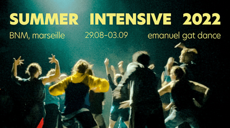 Emanuel Gat Dance Summer Intensive 2022