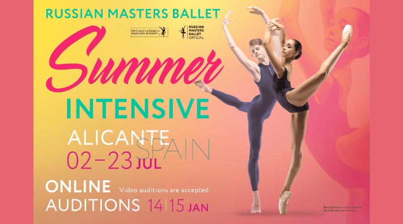 Russian Masters Ballet Summer Intensive (Vaganova Academy official) Alicante, Spain