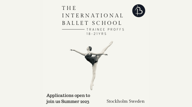 Trainee Professional Course at The International Ballet School Stockholm Sweden