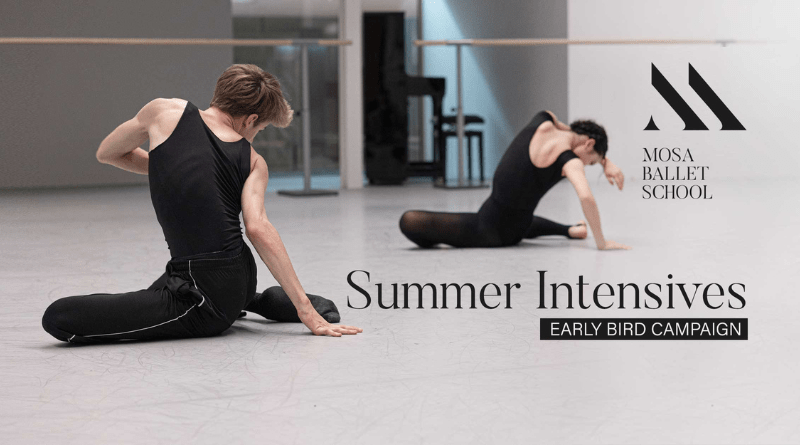 MOSA SUMMER INTENSIVES (WITH PRE-SELECTION) 14-26 AUGUST 2023 / BELGIUM
