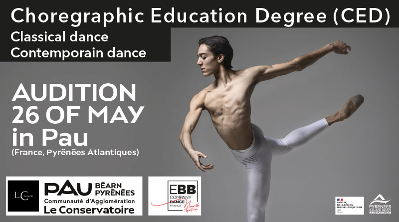 Diploma in Choreographic Teaching at Conservatoire de Pau