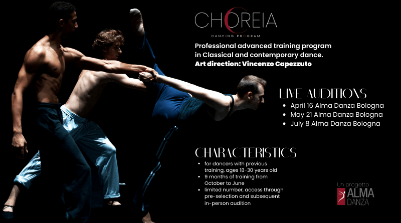 Choreia Dancing Program - Professional training program of contemporary and classical dance