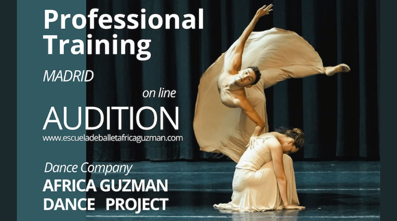 AUDITION 2023-24 Professional Training - Africa Guzman Dance Project - Dance Company