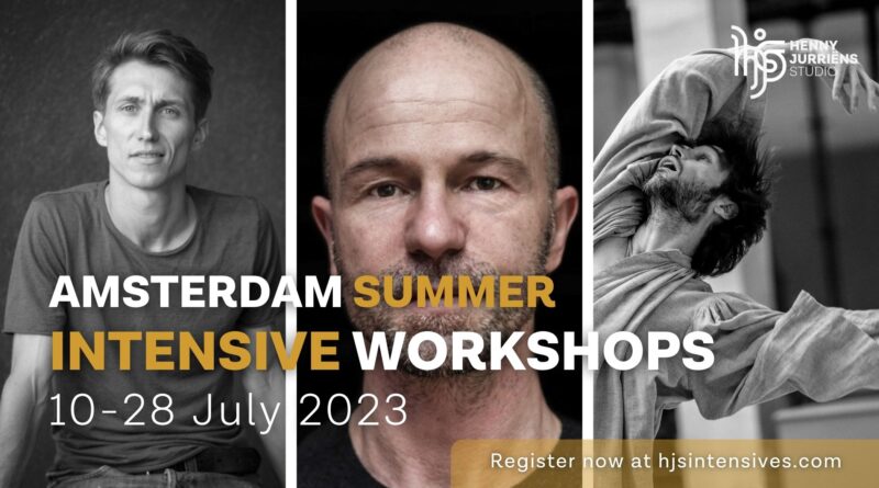 Amsterdam Summer Intensive Workshops by Pau Aran (Eastman/SidiLarbi), Tamas Moricz (Forsythe Tools), and Romain Giuon