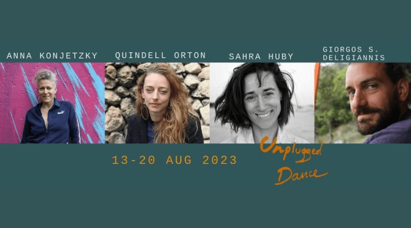 Unplugged Main workshops_week 2 | ANNA KONJETZKY / SAHRA HUBY / QUINDELL ORTON & GIORGOS S. DELIGIANNIS