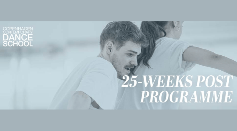 25-weeks Post-graduate Programme at Copenhagen Contemporary Dance School