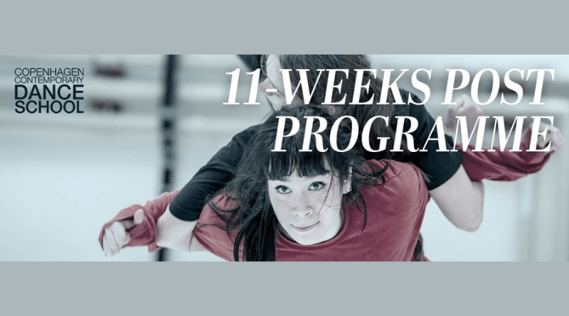 11-weeks Post Programme at Copenhagen Contemporary Dance School