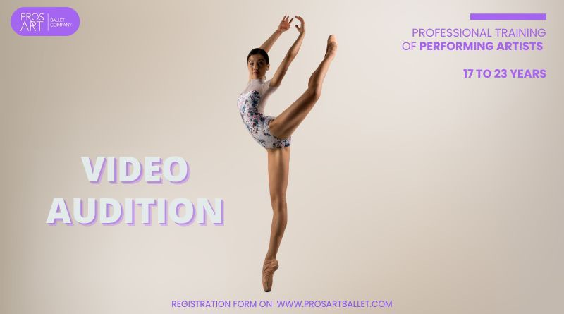 ProsArt Ballet Company is looking for versatile performers, who are between 17 and 23 years old