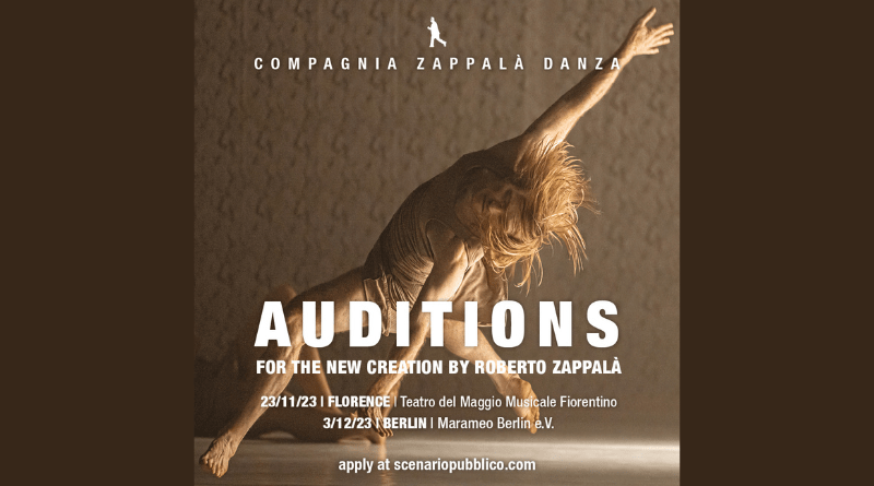 Compagnia Zappalà Danza is Looking for Dancers