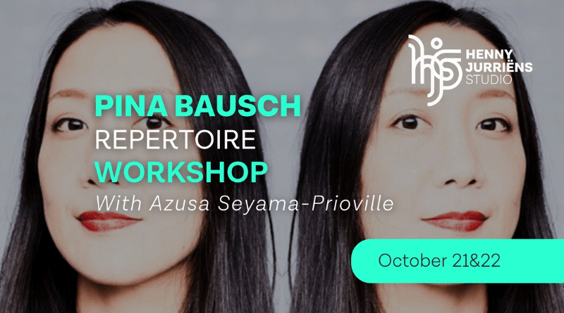 EXCLUSIVE 2-day Pina Bausch Repertoire Workshop | HJS Anniversary Intensive