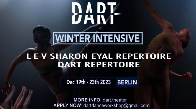 COME AND IMMERSE - DART WINTER INTENSIVE 19th - 23rd of December 2023, BERLIN