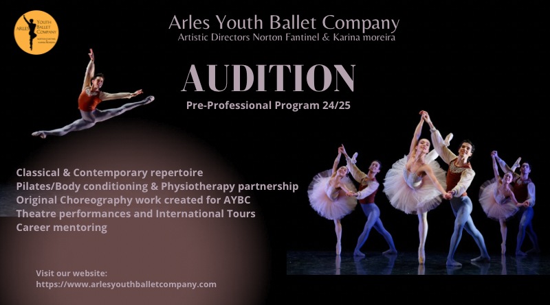 Arles Youth Ballet Company AUDITION 24/25