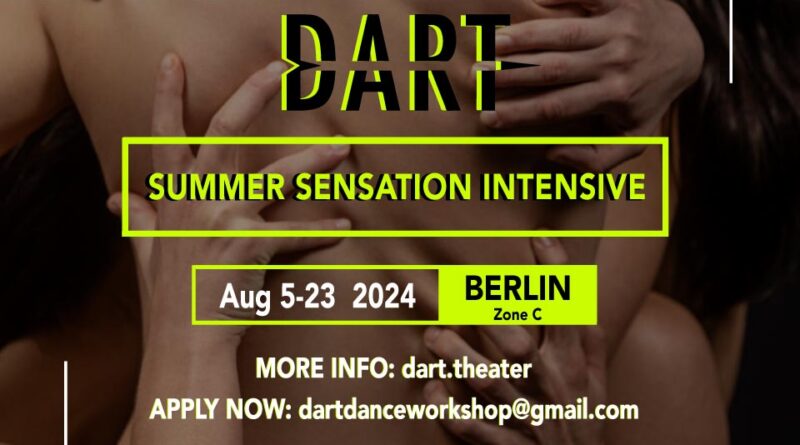 Summer Sensation Master Workshop with DART DANCE COMPANY!