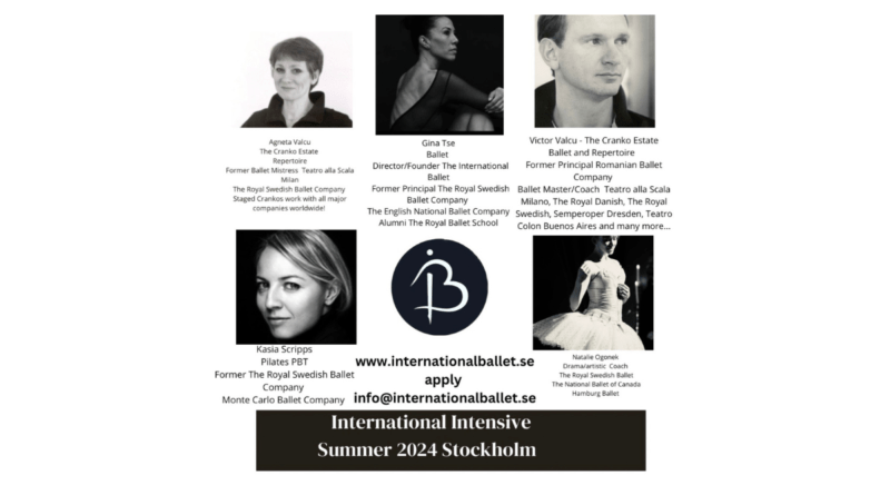 International Summer Intensive 2024 Stockholm