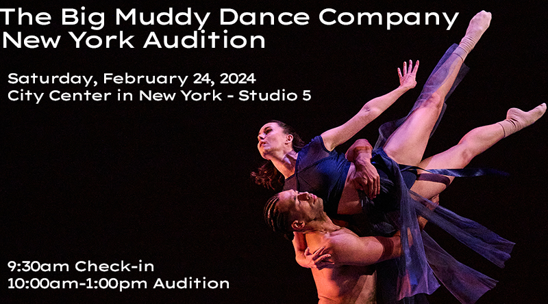The Big Muddy Dance Company is Seeking Dancers of all Backgrounds and Identities