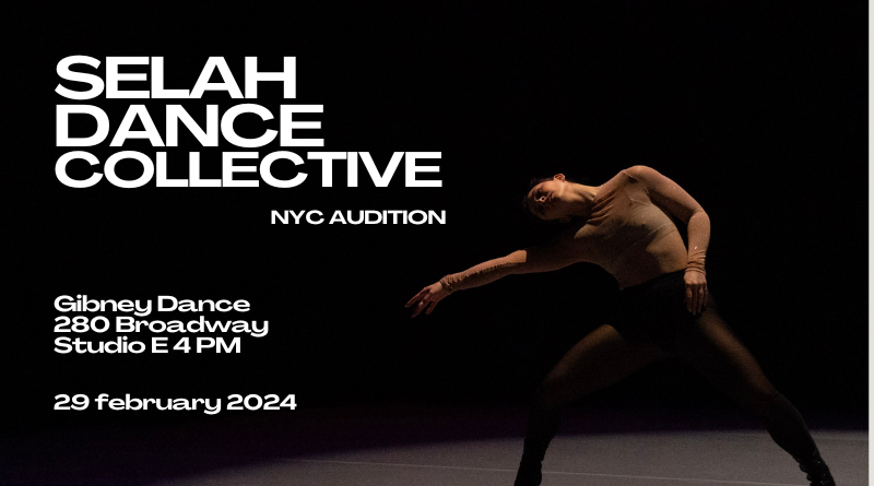 Selah Dance Collective Seeks Project-Based Dancers