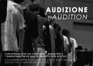 CCN/Aterballetto is Looking for 1 Male and 1 Female Dancers for a Site-Specific Project