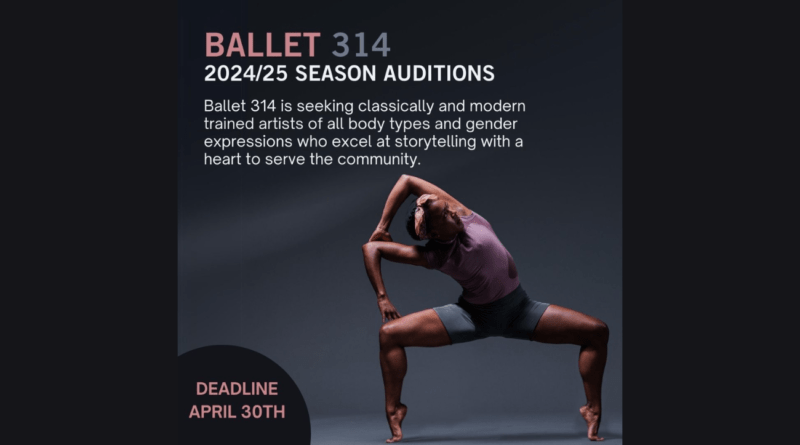 Ballet 314 is Looking for Dancers